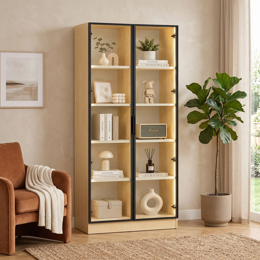 Isla 2 Door Display Cabinet