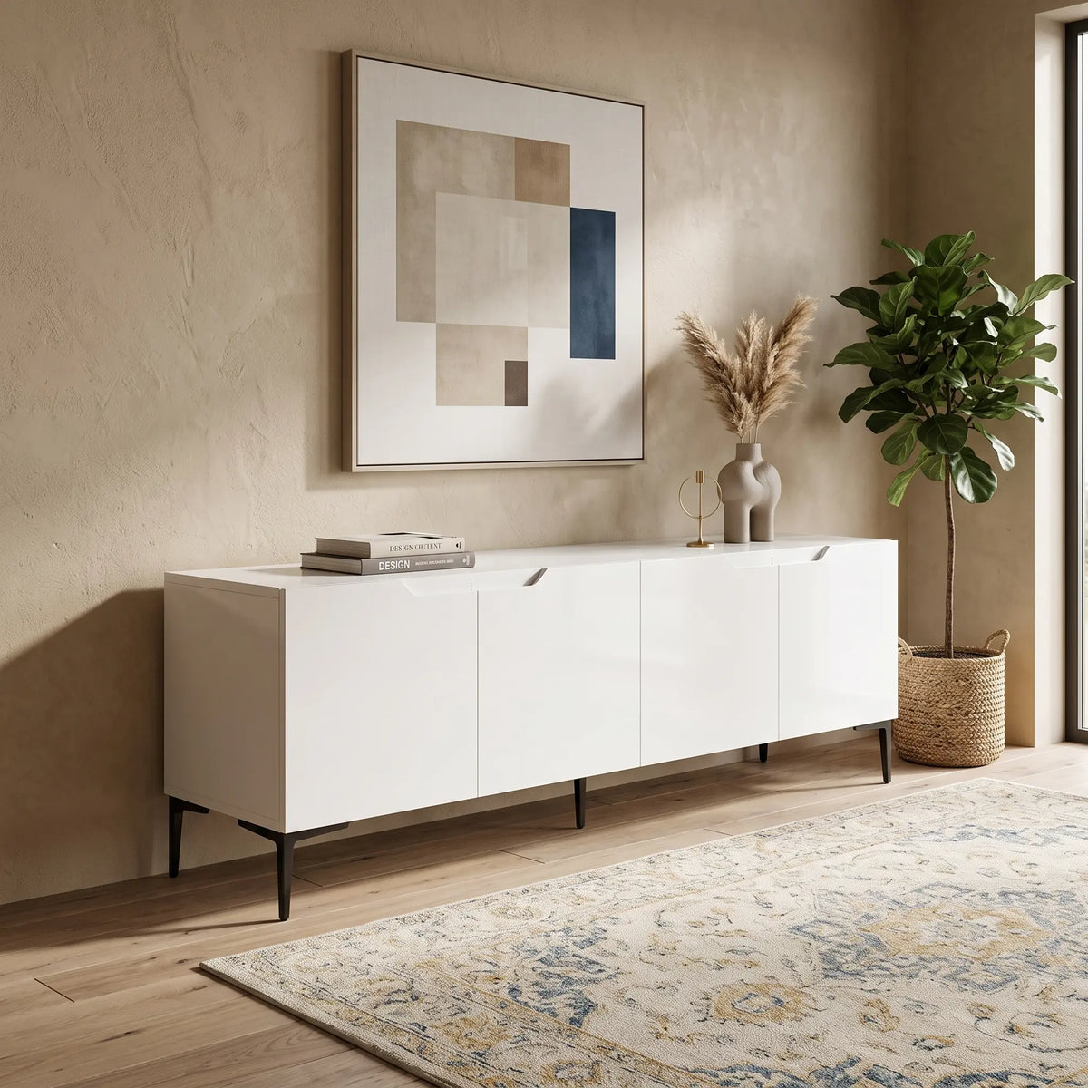 KUKA High Gloss TV Cabinet