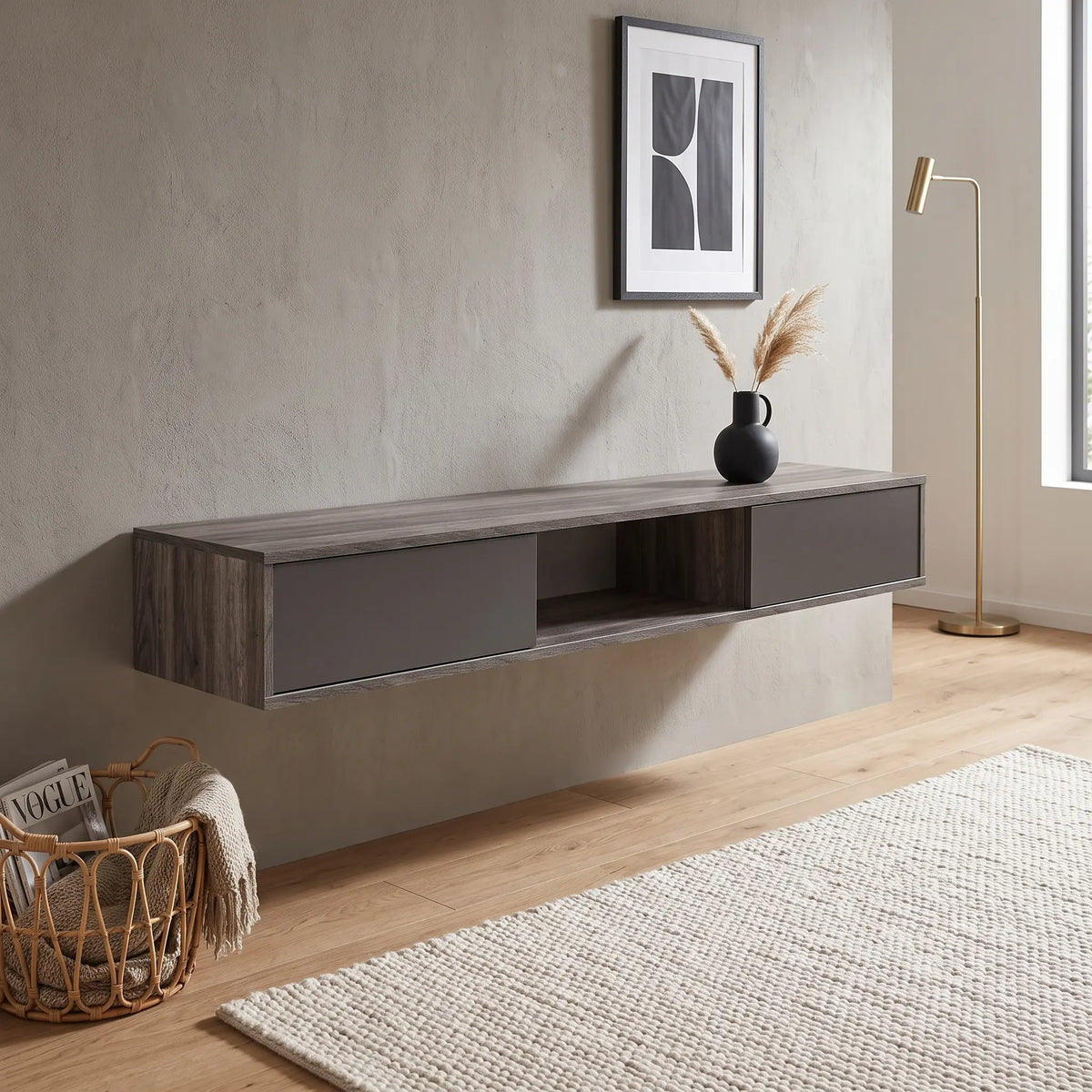 Kenton Floating Hall Cabinet