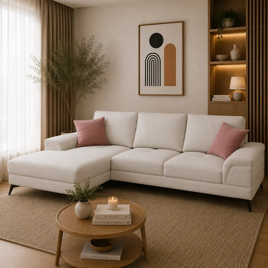 Kimiko Adaptiv Easy-Clean L Shape Sofa