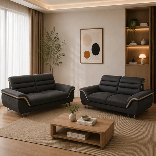 Larry 1+2+3 Seater Premium Adjustable Sofa Set