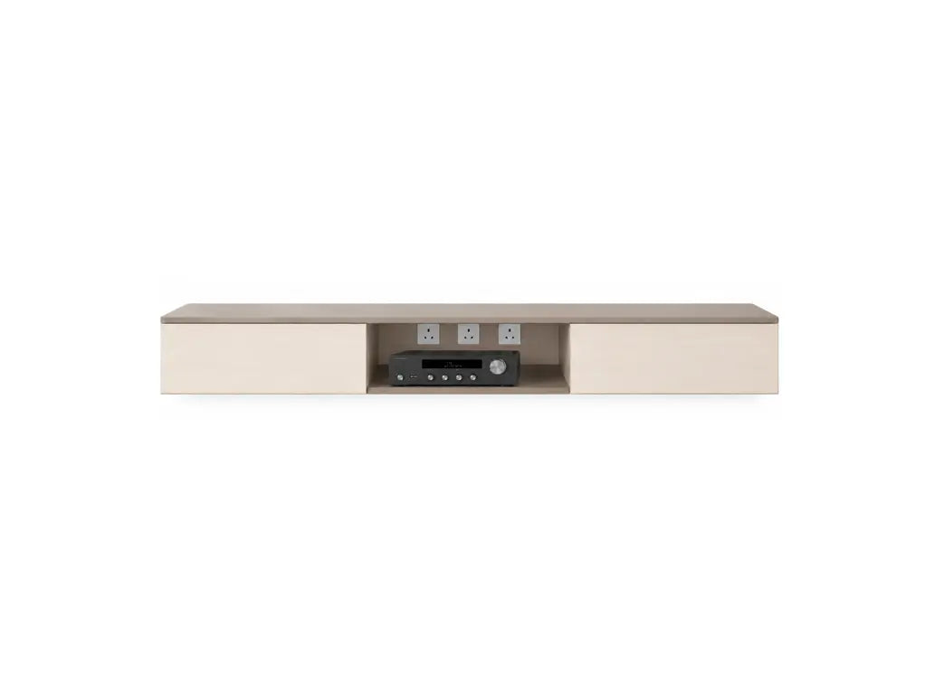 Linear Hall Cabinet Olive Cherry TV Cabinet - TD Furniture