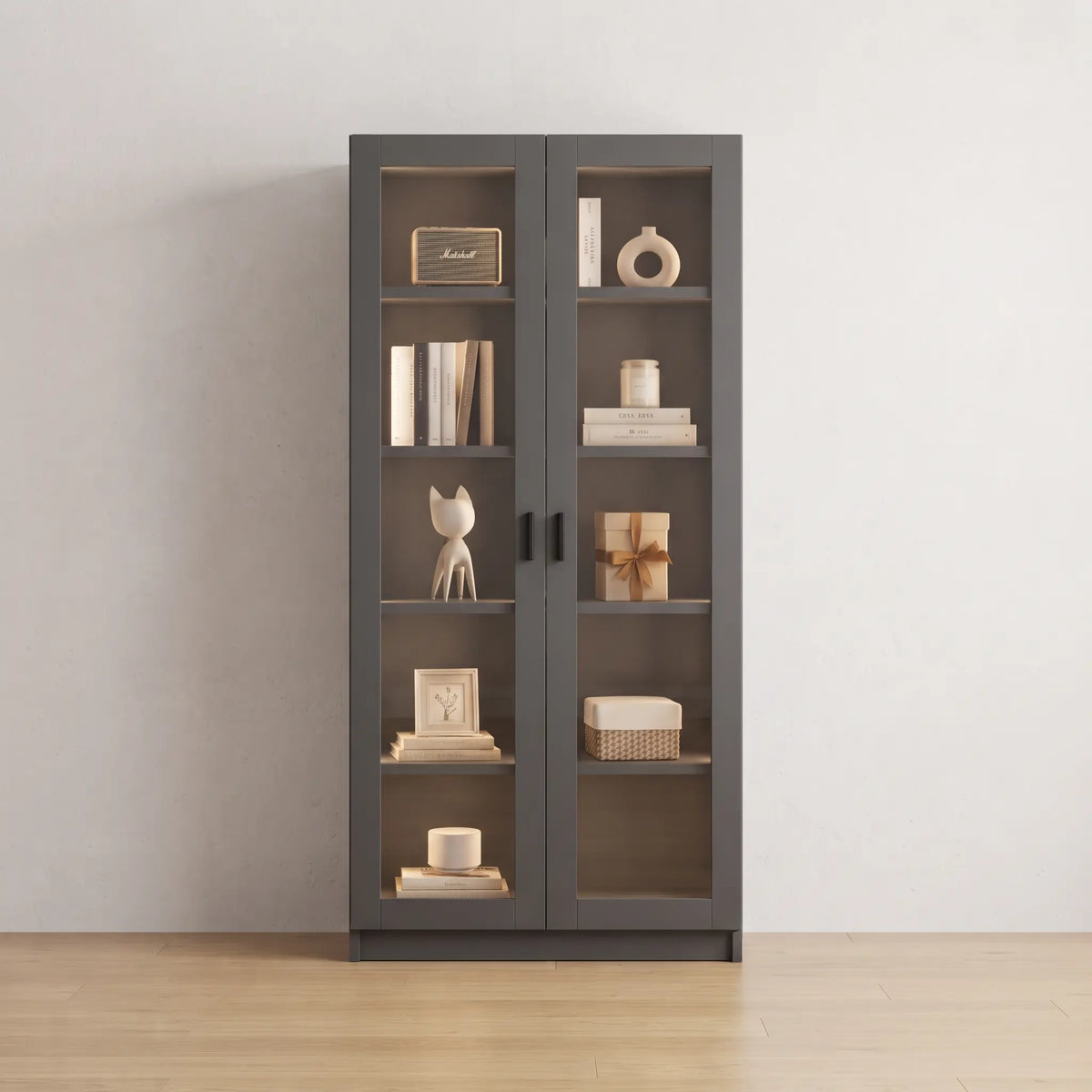 Ludo 2 Door Display Cabinet