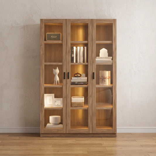 Ludo 3 Door Display Cabinet