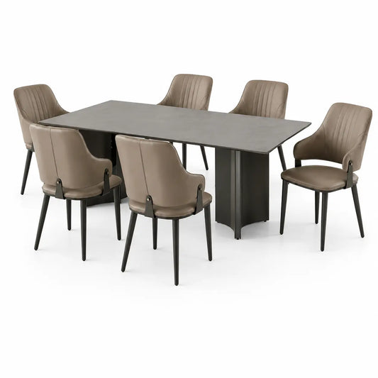Monica Sintered Stone Dining Set