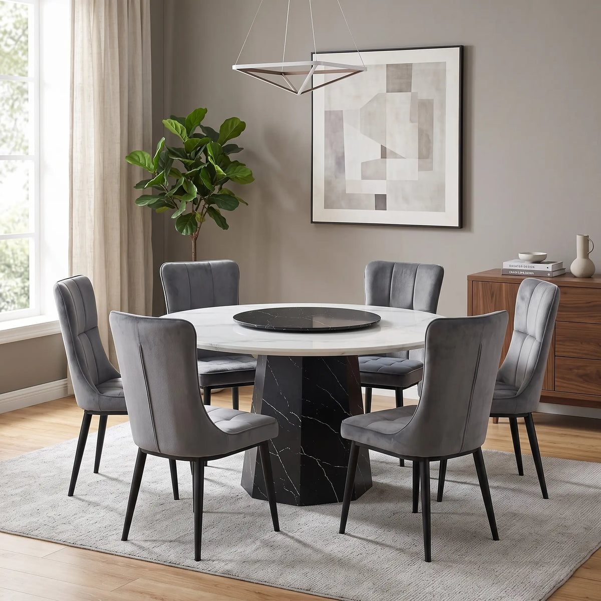 Mono-Orbit 4.5FT Dining Set