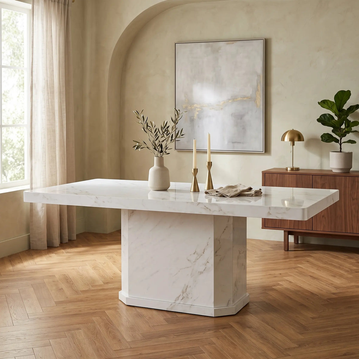 Mouni Marble Dining Table