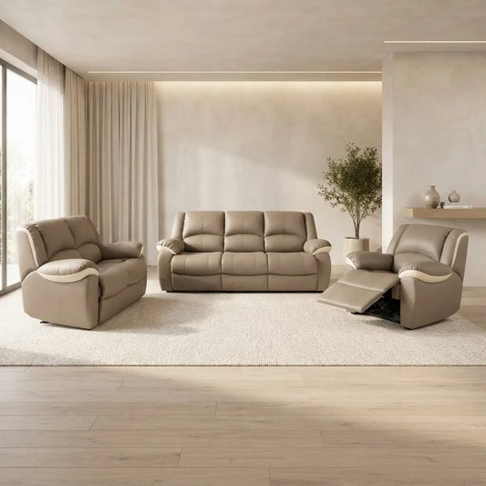 Norman Pro-Support 1+2+3 Recliner Sofa Set