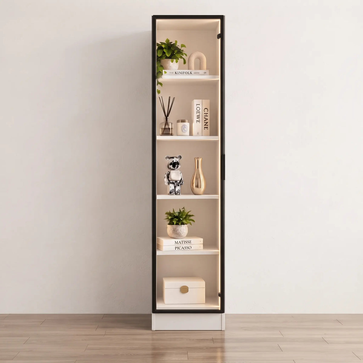 Oslin 1 Door Display Cabinet