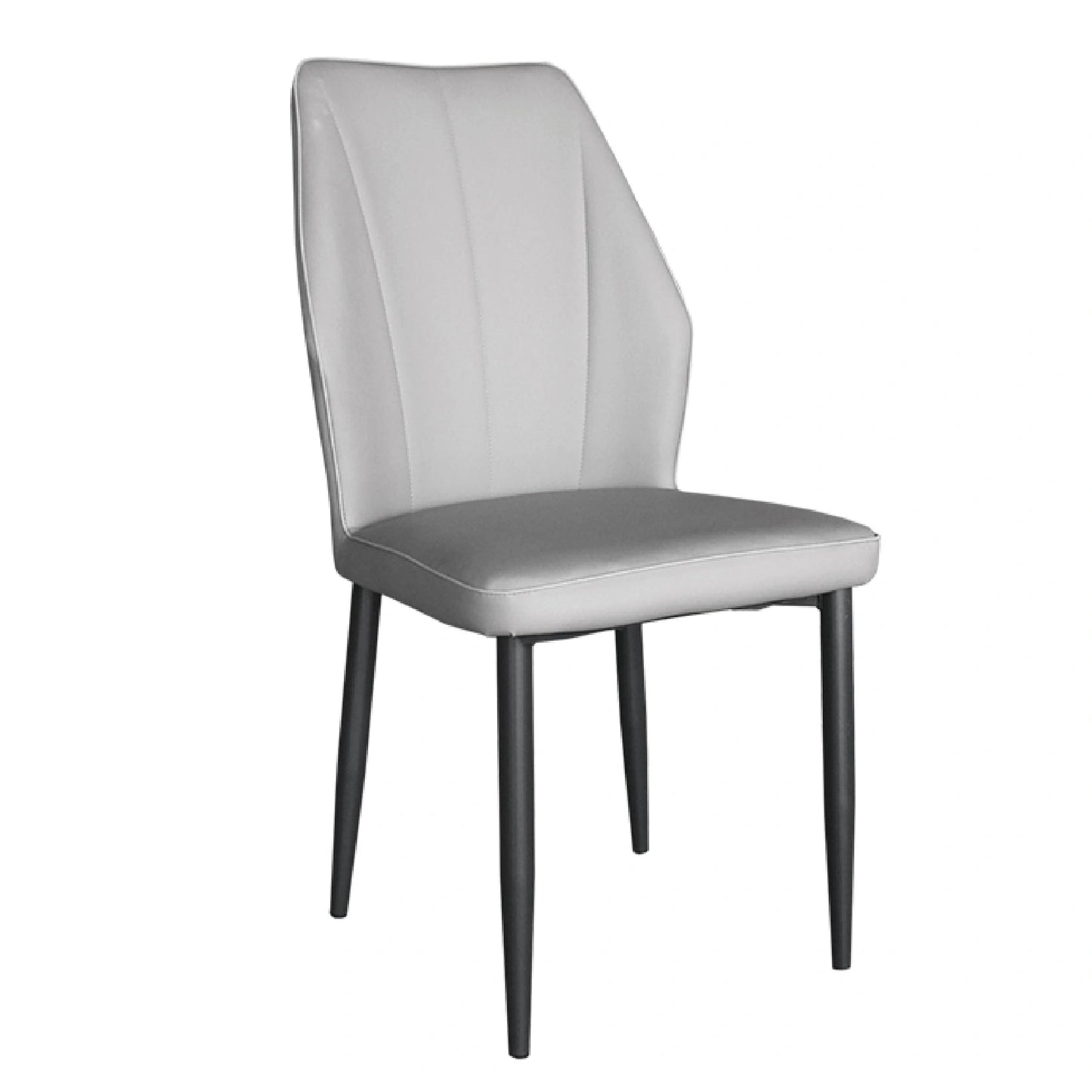 Gray chair on a white background