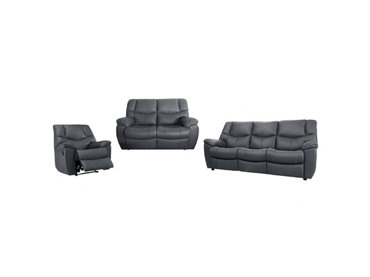 Ronaldo Pro-Support 1+2+3 recliner sofa set, TD Furniture Malaysia