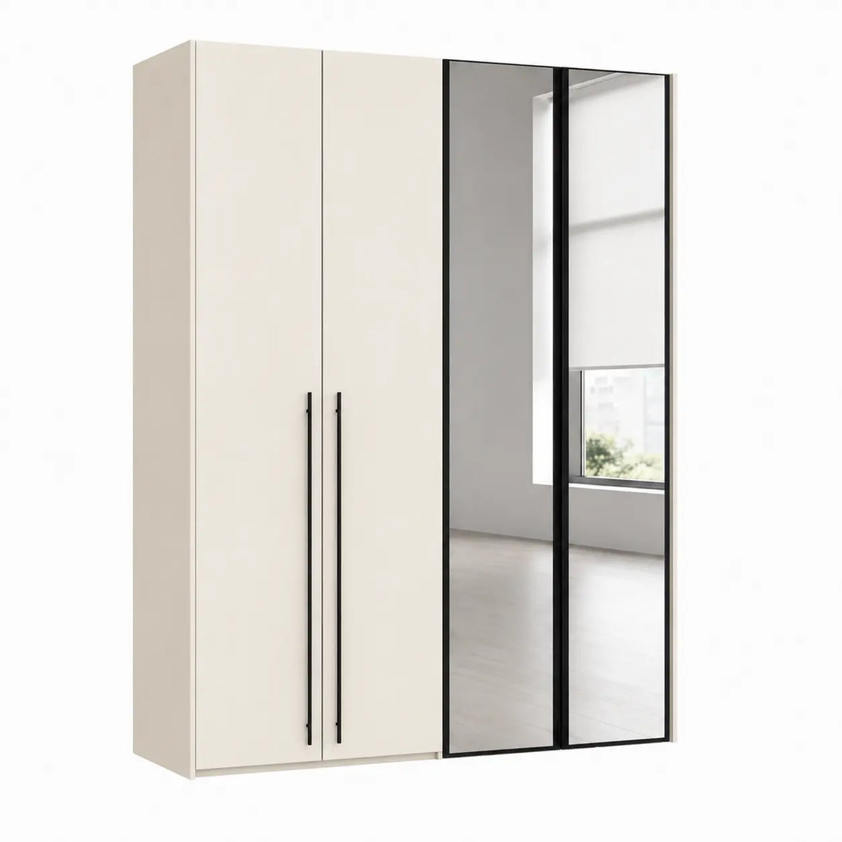 Rowan Hybrid Wardrobe Olive Cherry - TD Furniture