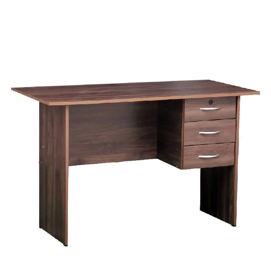 Wooden desk with three drawers 