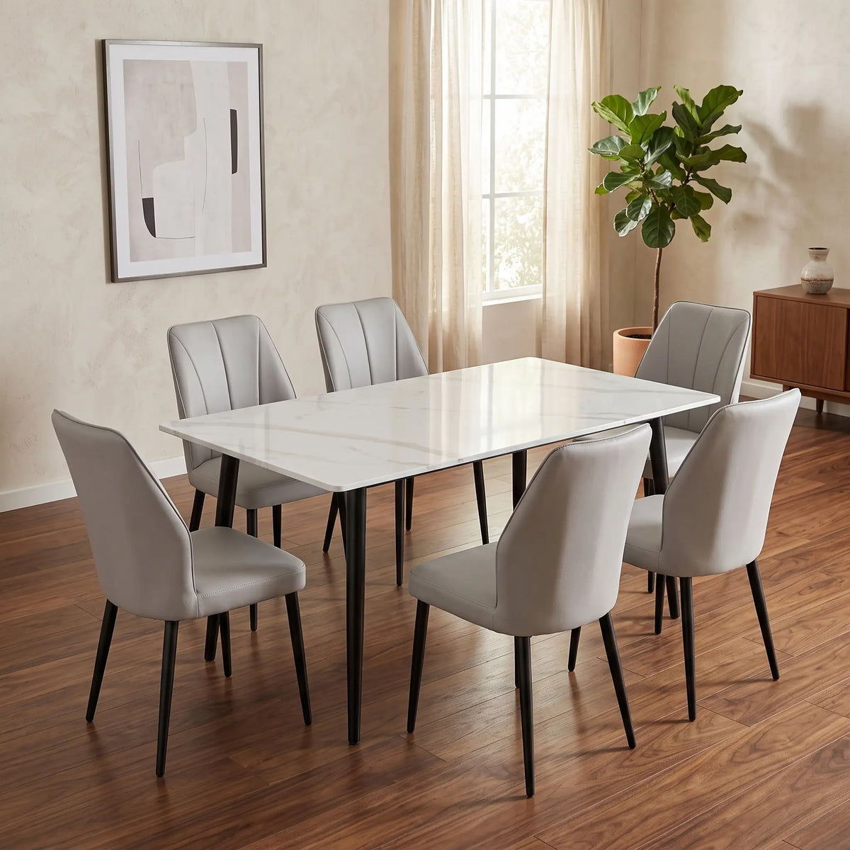 Sarah 4.8'FT Dining Set