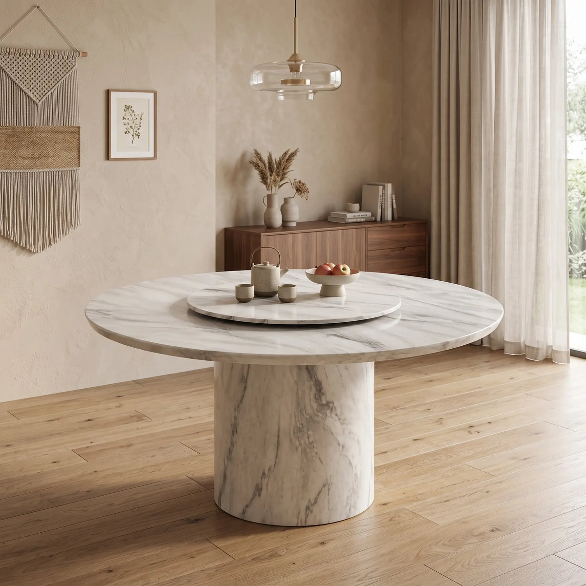Solaris Marble Dining Table