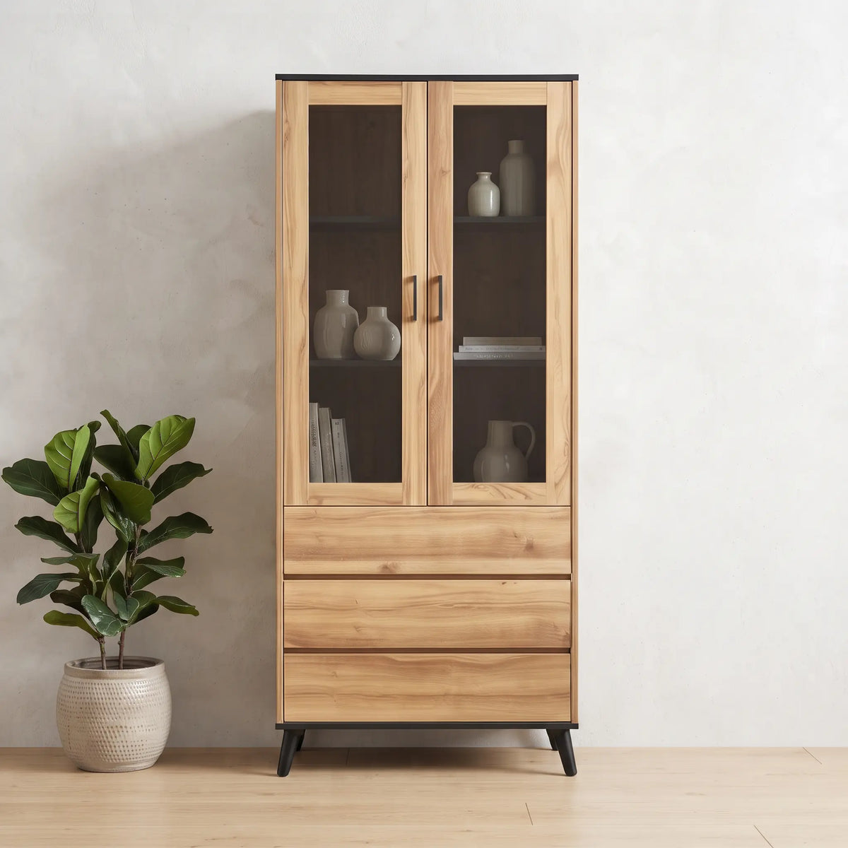 Suri Book Cabinet With Drawer