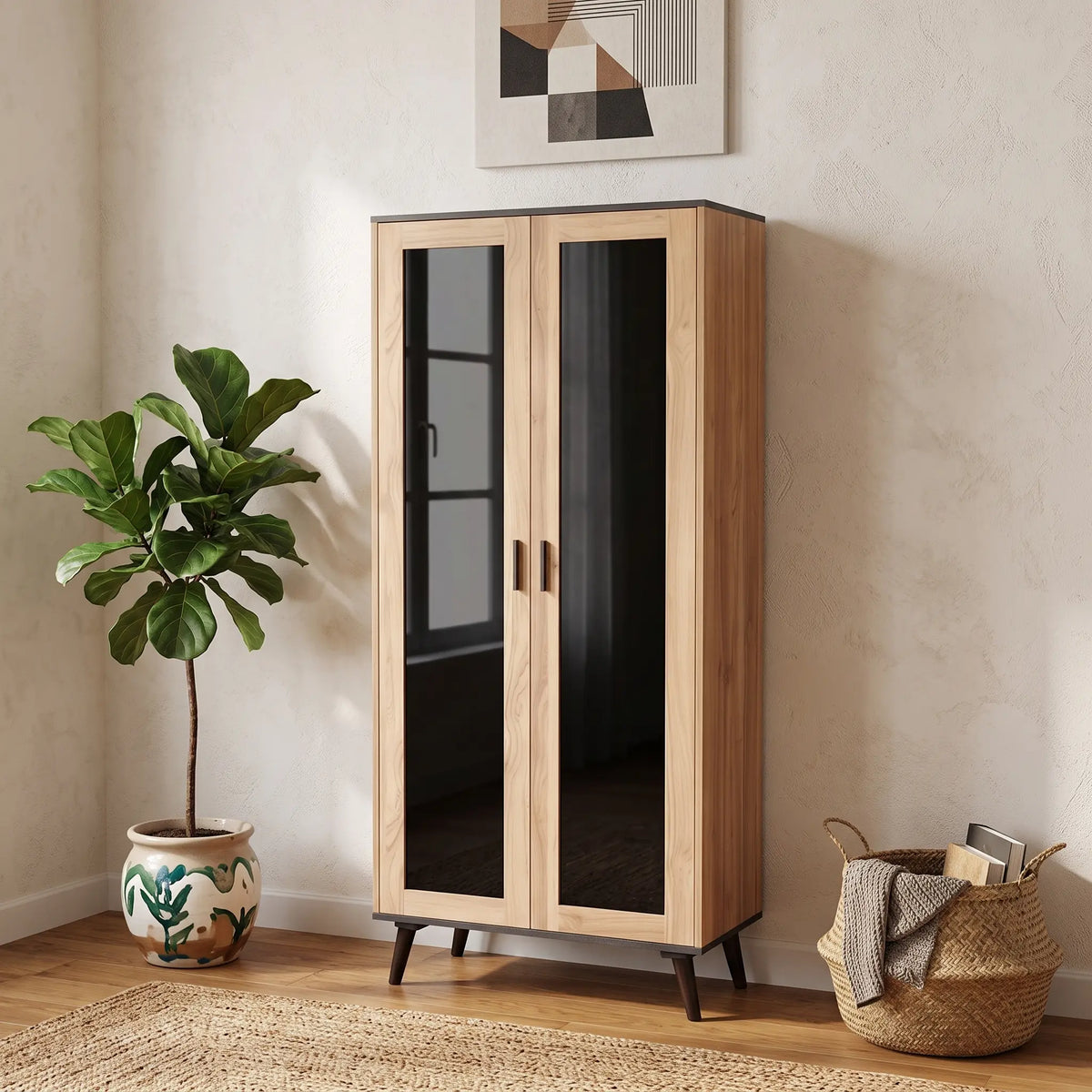 Suri Tall Book Cabinet