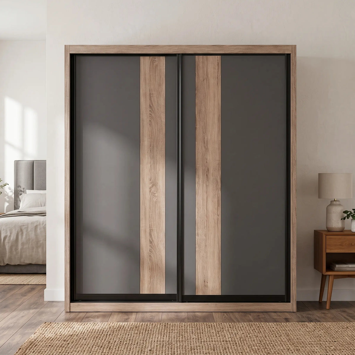Tango 2-Door Sliding Wardrobe