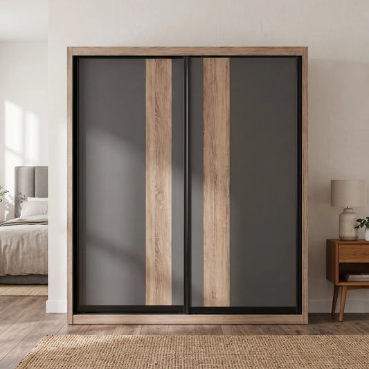 Tango 2-Door Sliding Wardrobe