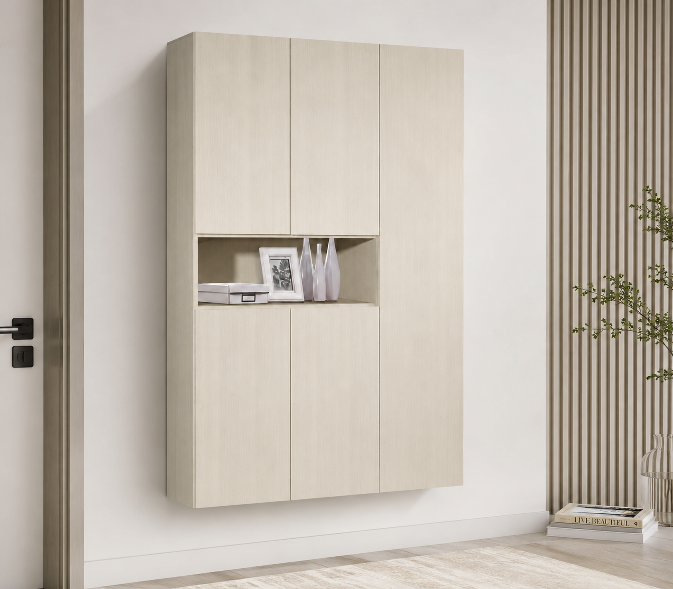 Tayla Wall Mounted Shoes Cabinet
