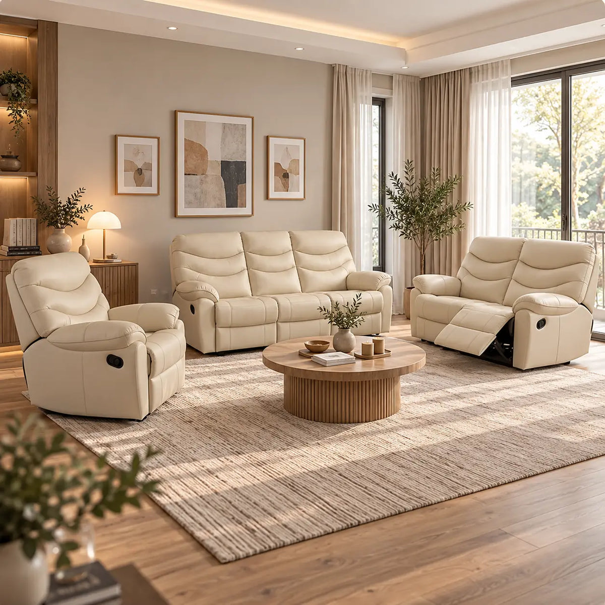 Viento 1+2+3 Recliner Sofa Set
