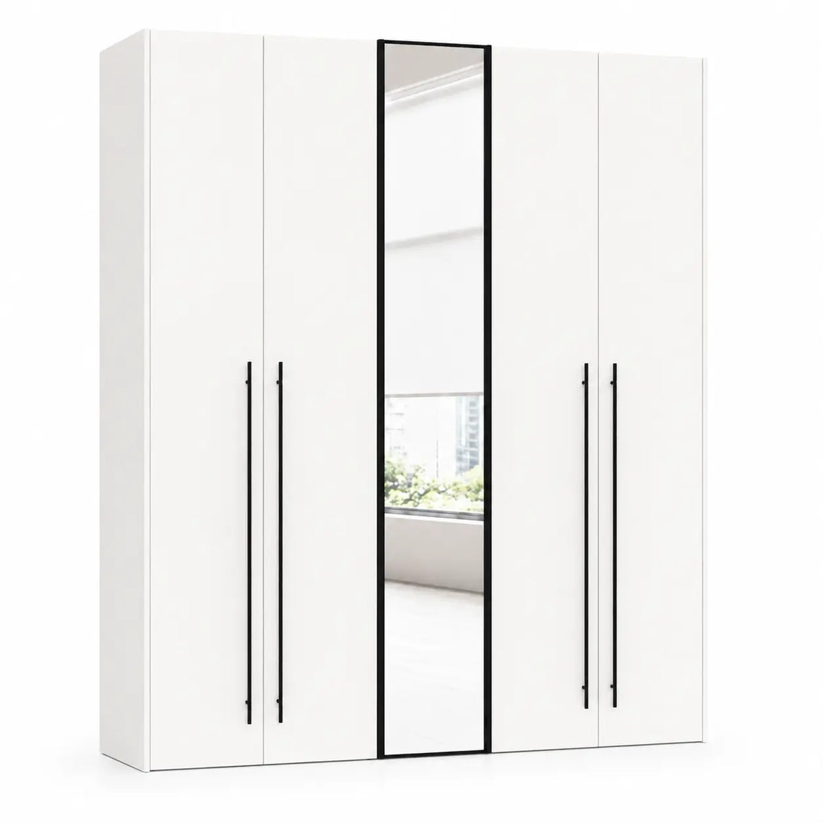 Vivi Wardrobe White - TD Furniture