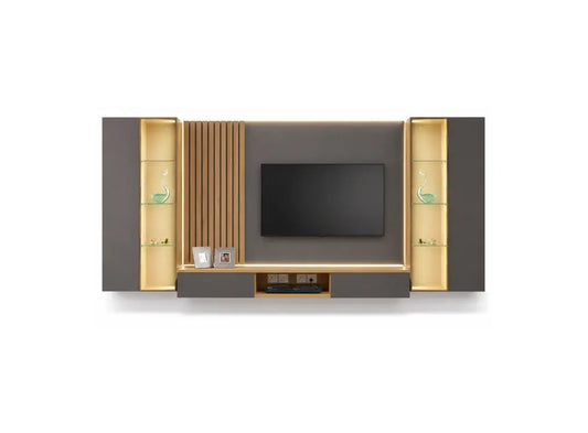 York Modern Hall Cabinet Set