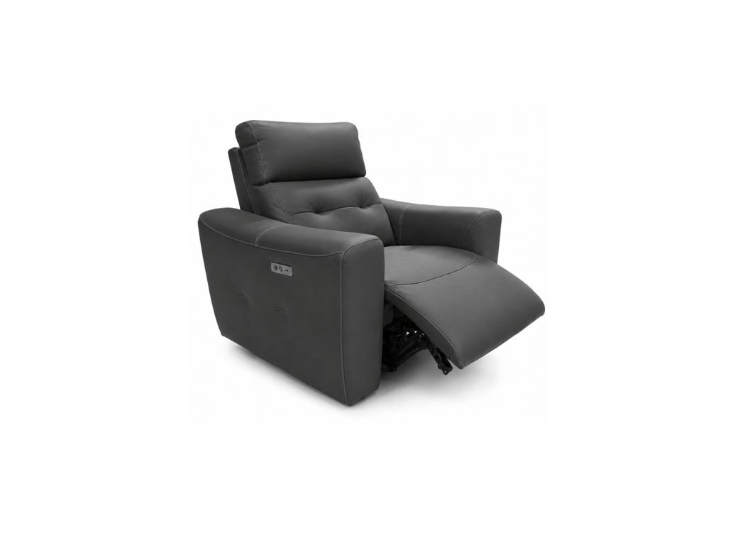 Avalon Genuine Leather 1+2+3 Full Recliner Sofa Set