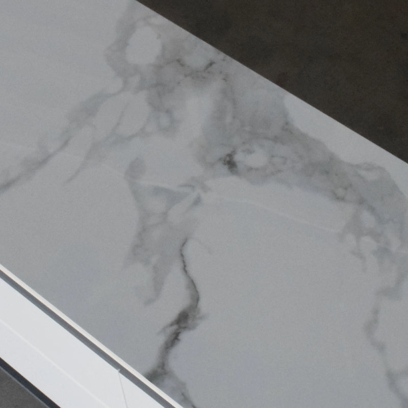 Close-up of a gray marble surface with subtle patterns