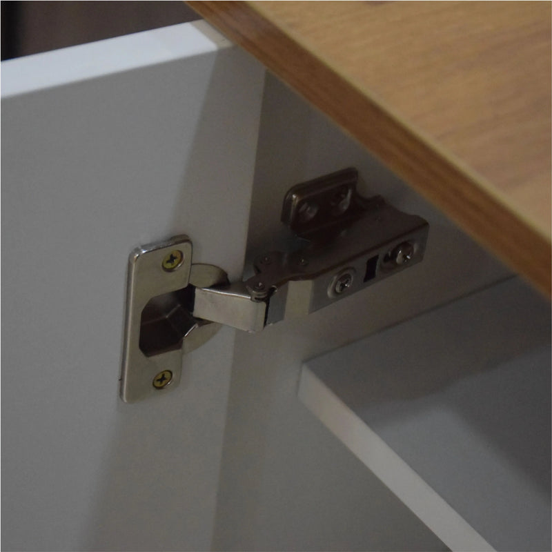 Kora Shoe Cabinet interior shelf view